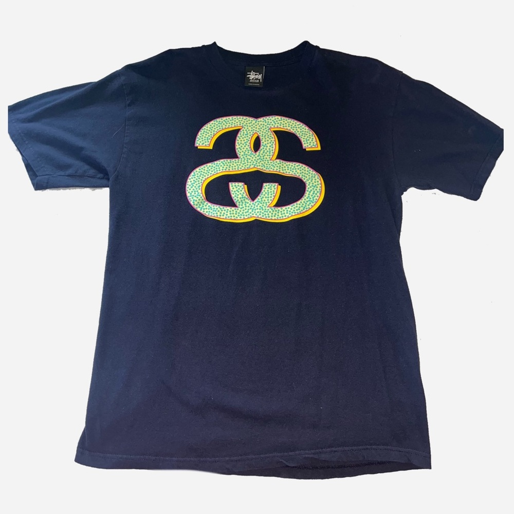 DOUBLE LOGO STUSSY TEE